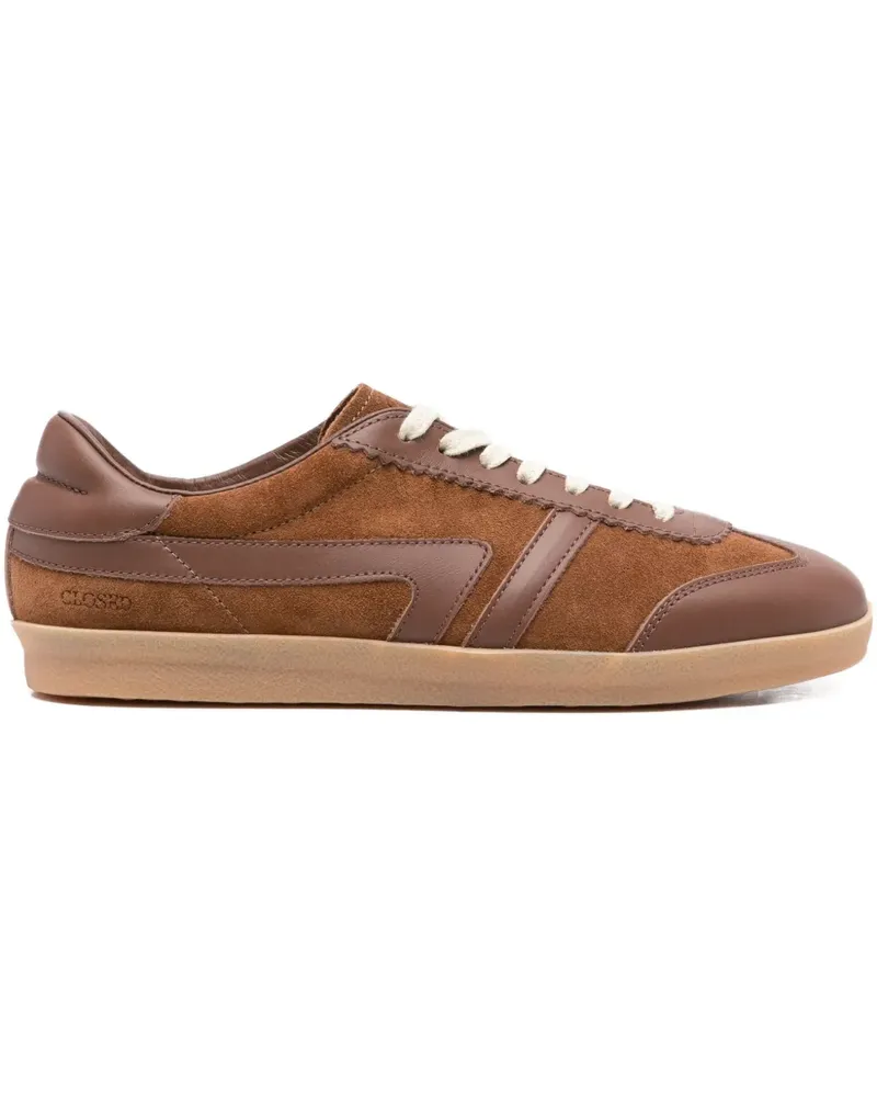Closed Sneakers mit Wildledereinsätzen - Braun Braun