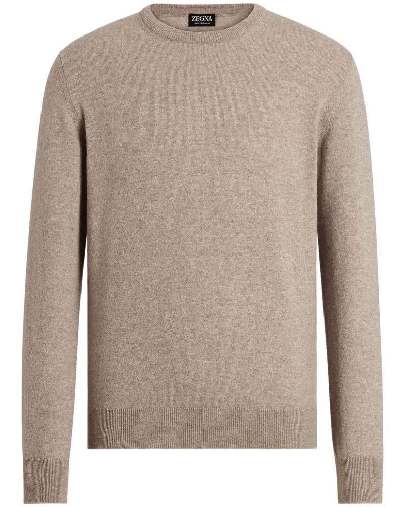 Ermenegildo Zegna Oasi Pullover aus Kaschmir - Nude Nude