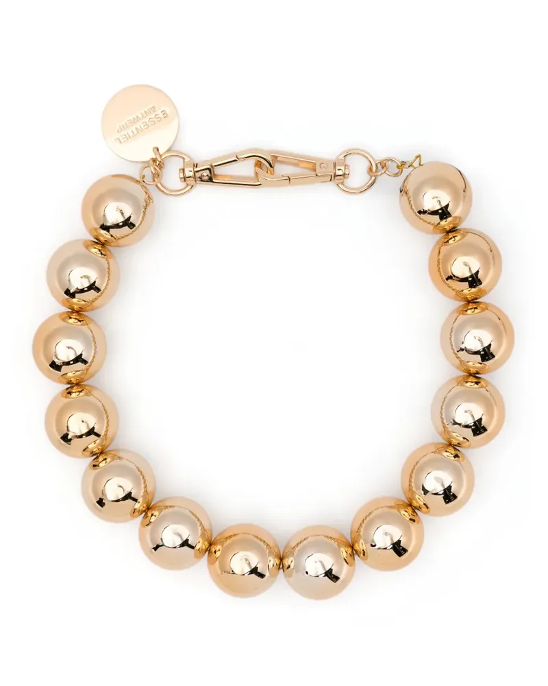 Essentiel Jadine sphere charm-detail necklace - Gold Gold