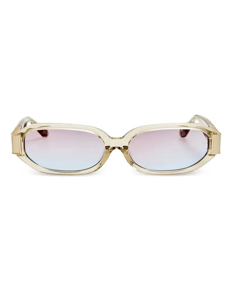 Linda Farrow Laura Sonnenbrille - Nude Nude