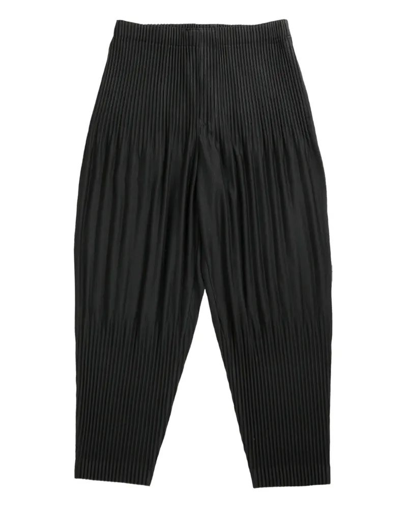 Issey Miyake plissé trousers - Schwarz Schwarz
