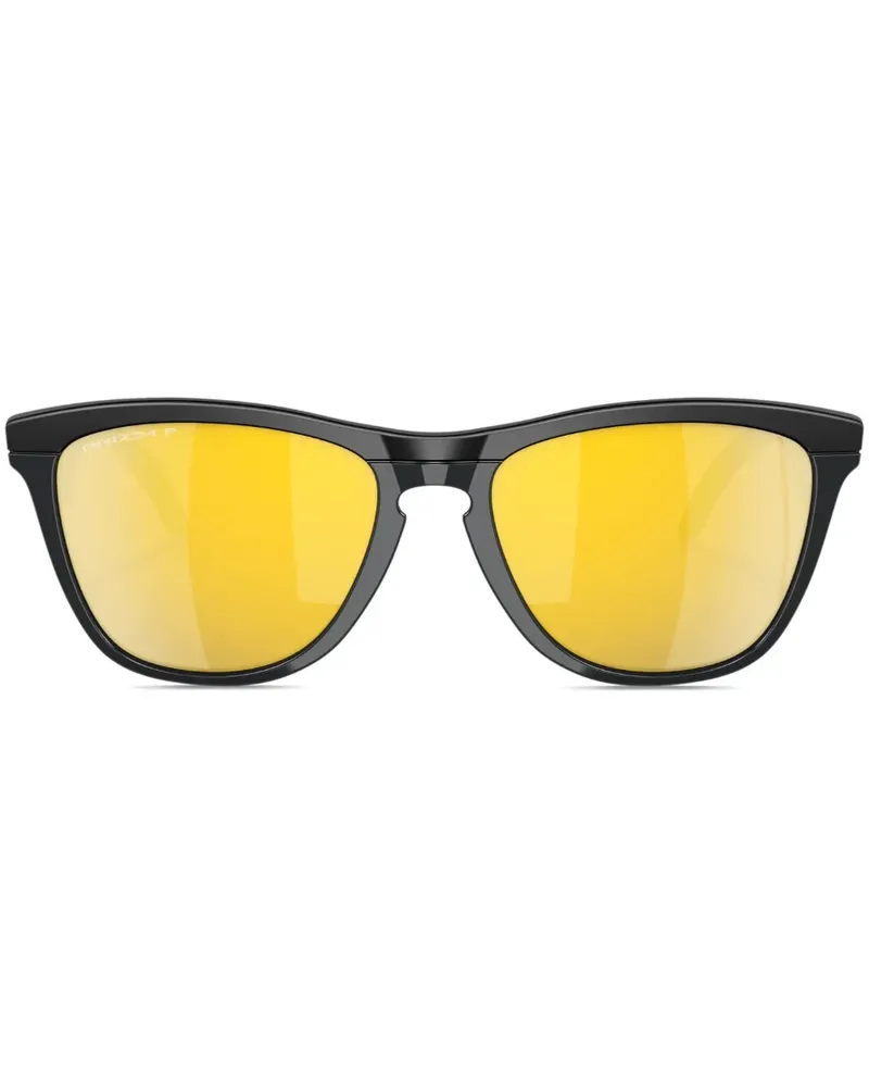 Oakley Frogskins Hybrid Sonnenbrille mit eckigem Gestell - Schwarz Schwarz