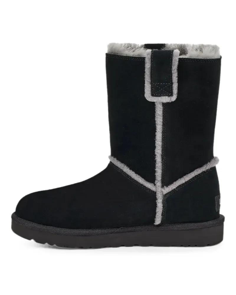 UGG Classic Short Spill Seam Stiefel - Schwarz Schwarz