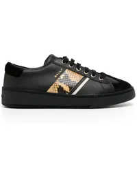 Bally Sneakers mit Python-Effekt Schwarz