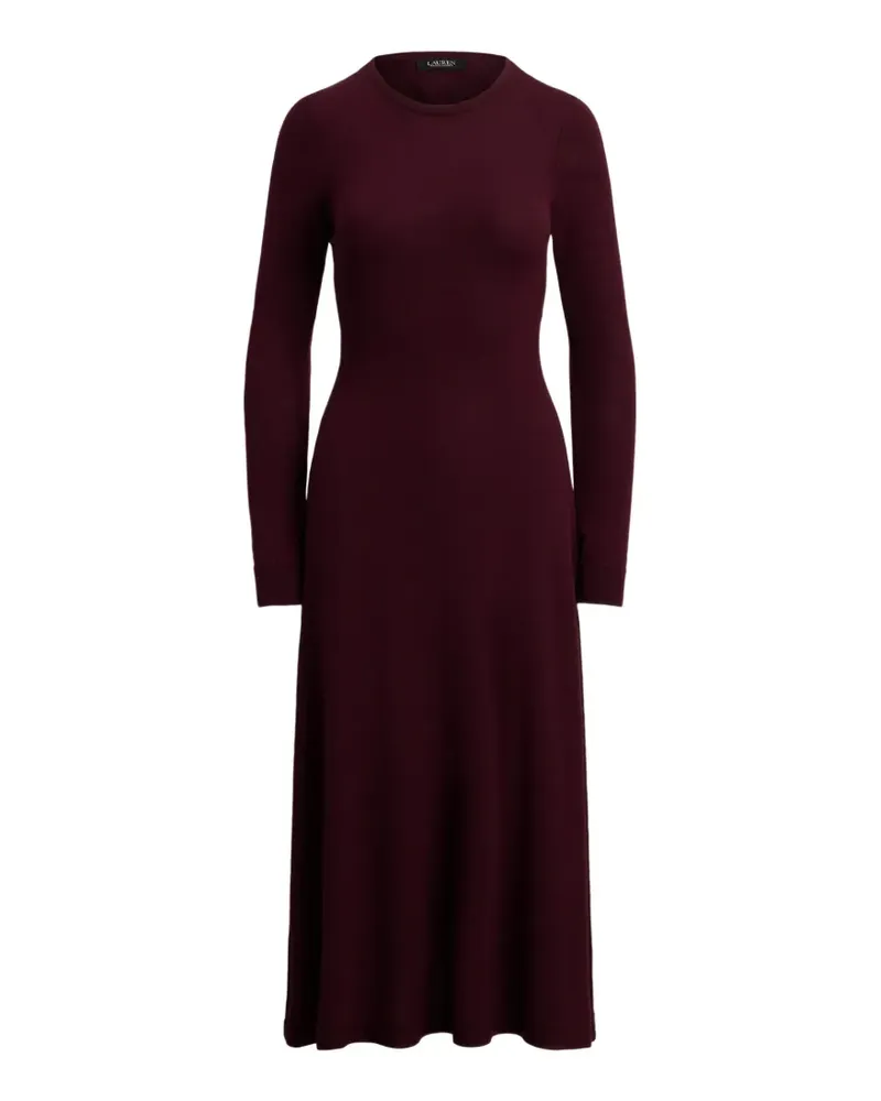 Ralph Lauren Midikleid in A-Linie - Violett Violett