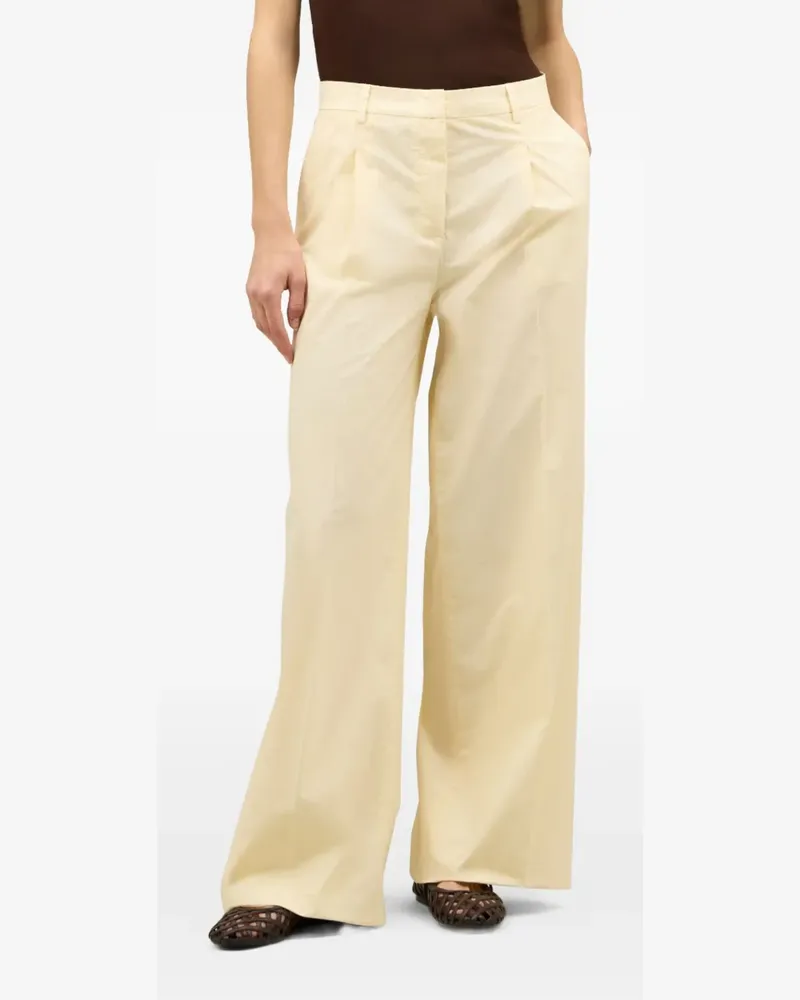 Boglioli Hose mit weitem Bein - Nude Nude