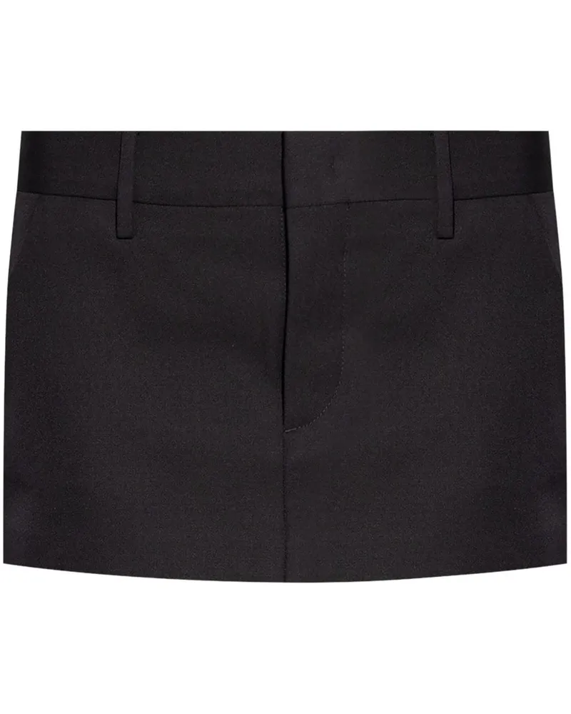 Dsquared2 Klassischer Minirock - Schwarz Schwarz