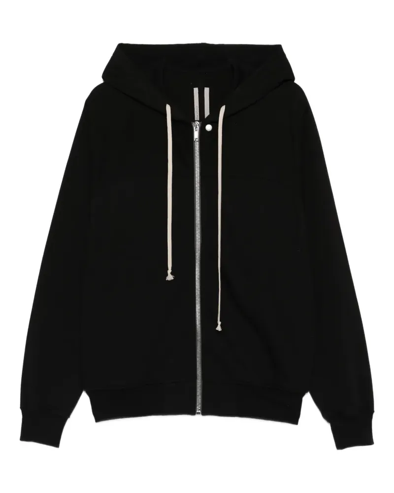 Rick Owens hooded zip windbreaker jacket - Schwarz Schwarz