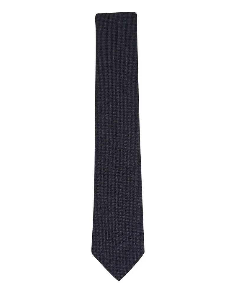 Ermenegildo Zegna striped tie - Schwarz Schwarz