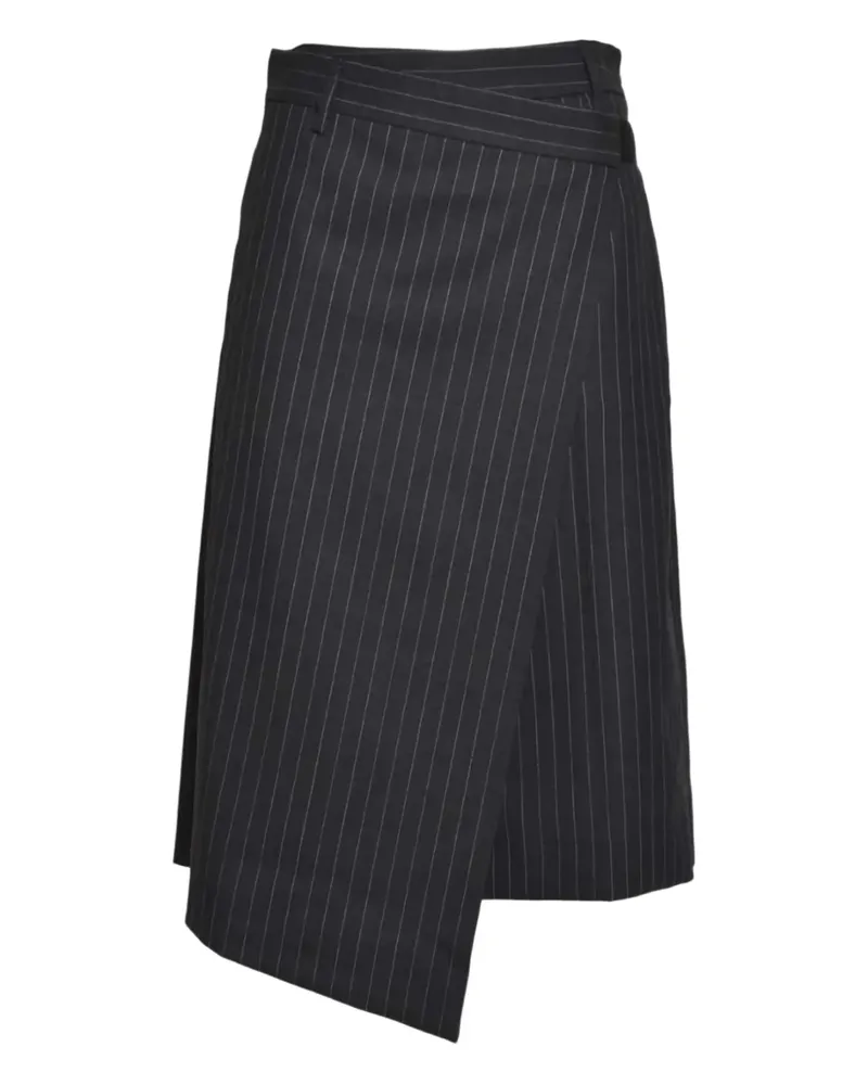 True Royal Shorts mit Nadelstreifen - Schwarz Schwarz