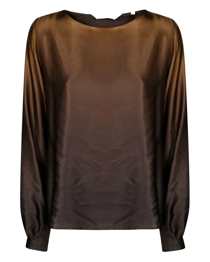 Robert Friedman satin top - Braun Braun