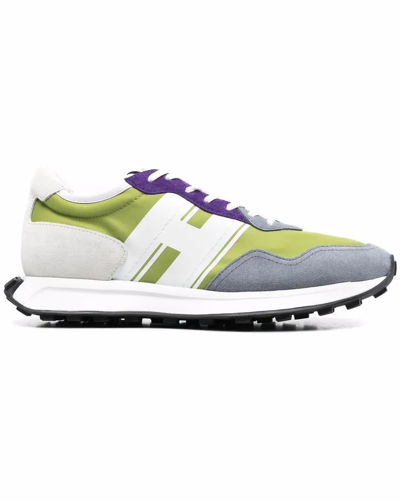 Hogan Sneakers mit Logo - Grün Grün