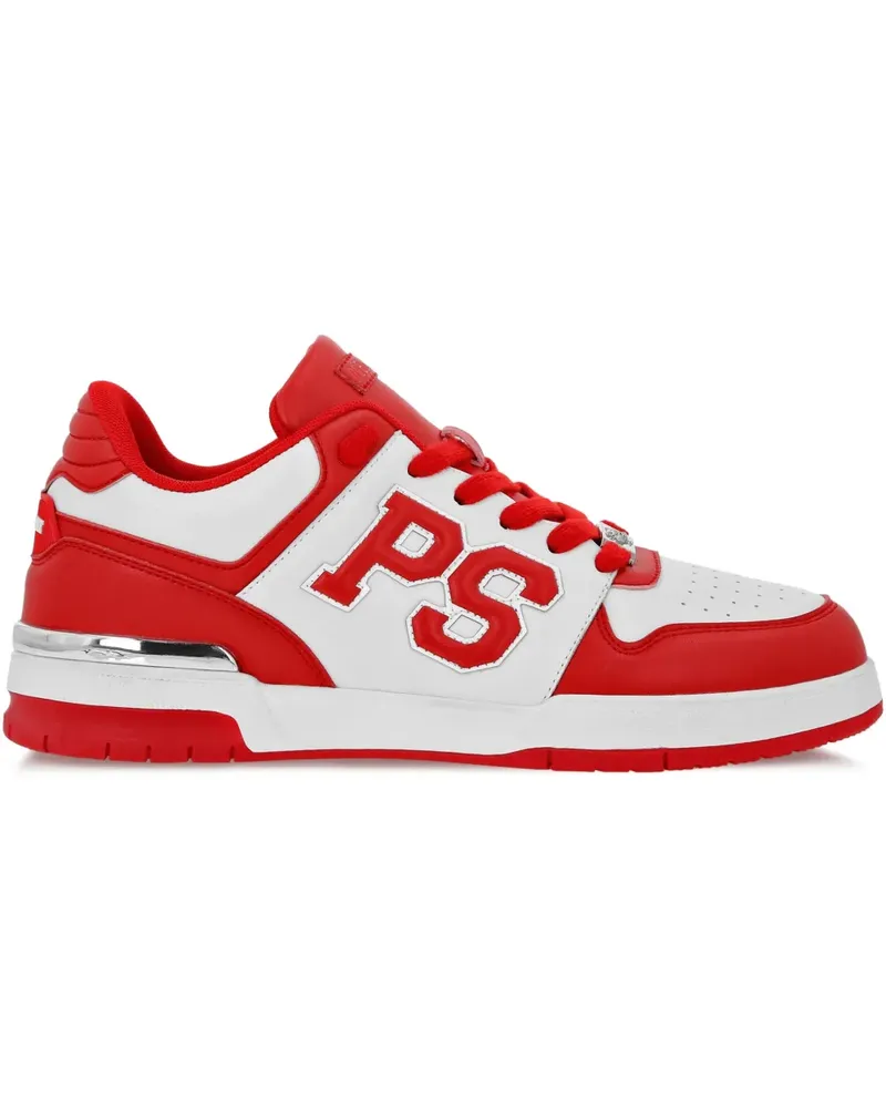 Philipp Plein Sneakers mit Logo-Applikation - Weiß Weiß