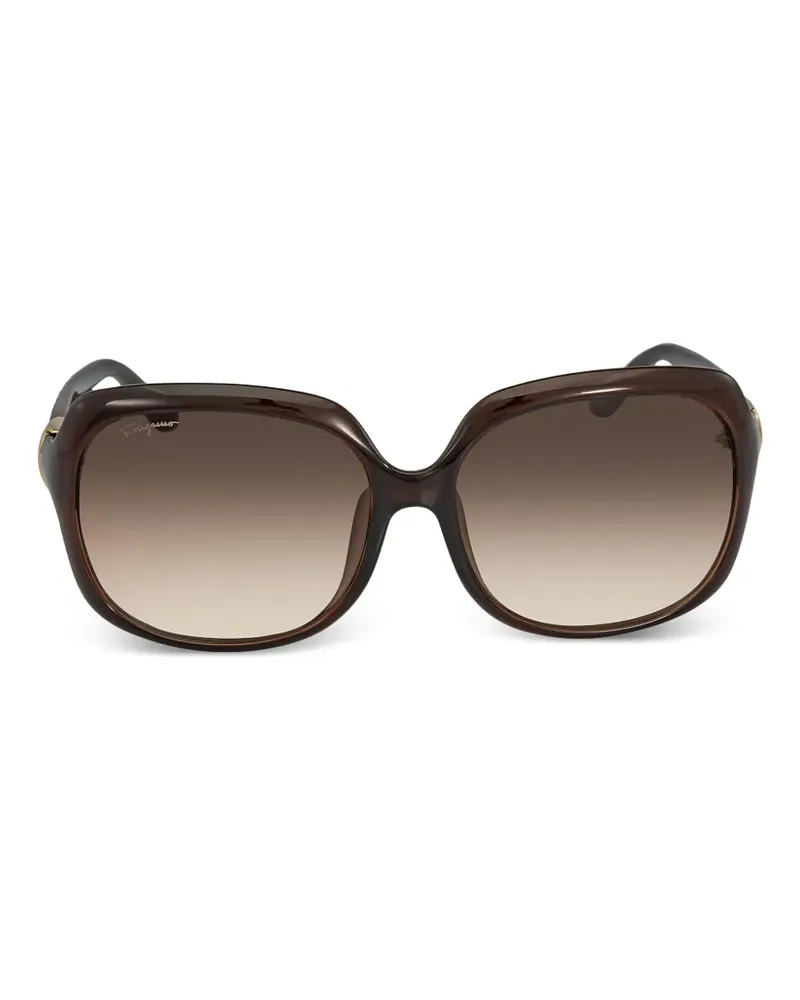 Ferragamo square-frame sunglasses - Braun Braun
