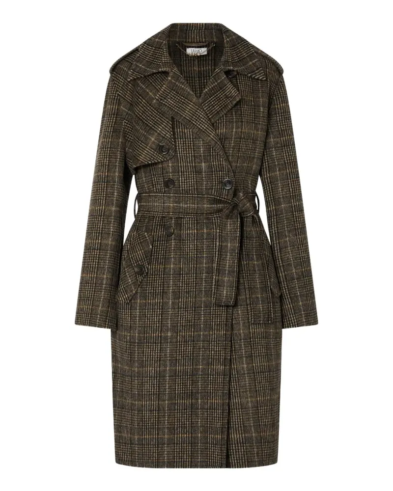 Liu Jo long wool coat - Braun Braun