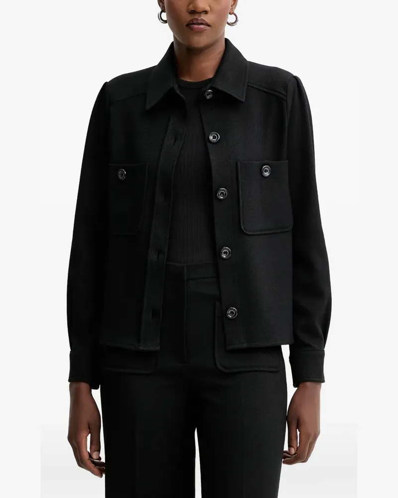 Sessùn Theodore Hemd - Schwarz Schwarz