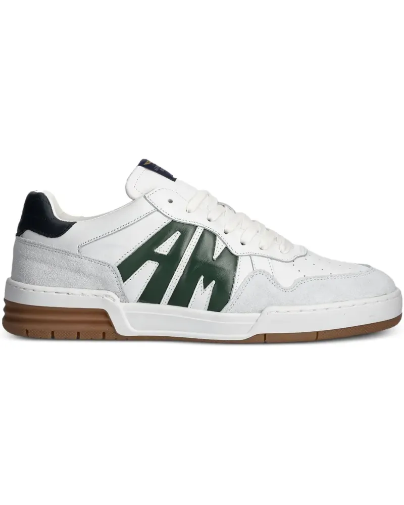 Aeronautica Militare Sneakers mit Logo-Applikation - Weiß Weiß