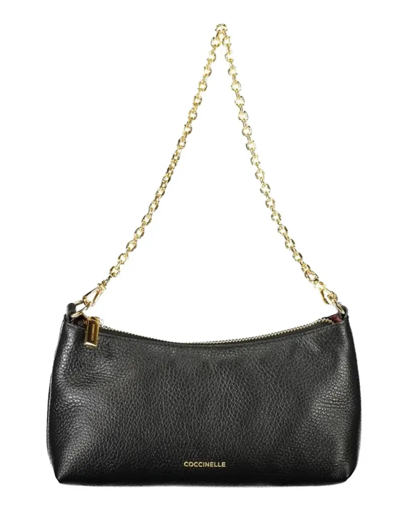 Coccinelle Aura chain-strap tote bag - Schwarz Schwarz