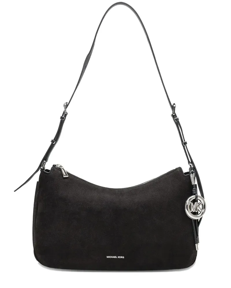 Michael Kors Schultertasche aus Wildleder - Schwarz Schwarz