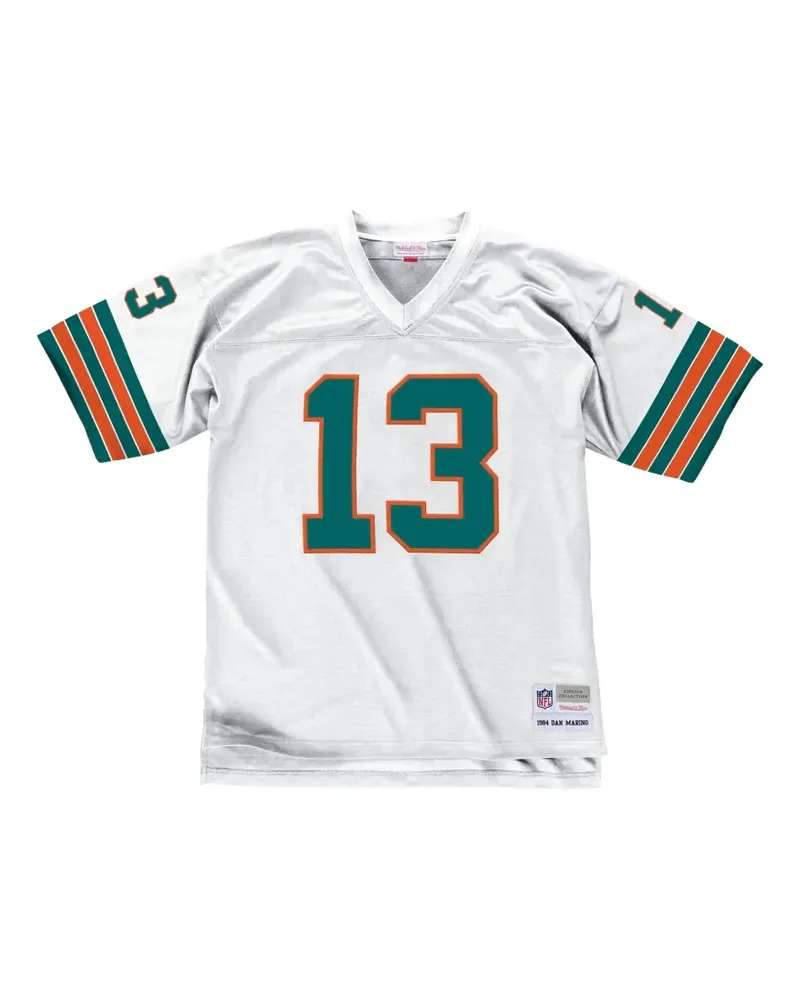 Mitchell & Ness NFL Dan Marino Legacy 1984 Miami Dolphins T-Shirt - Weiß Weiß
