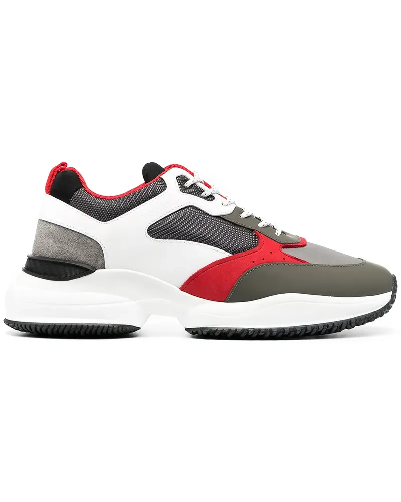 Hogan Sneakers in Colour-Block-Optik - Grau Grau