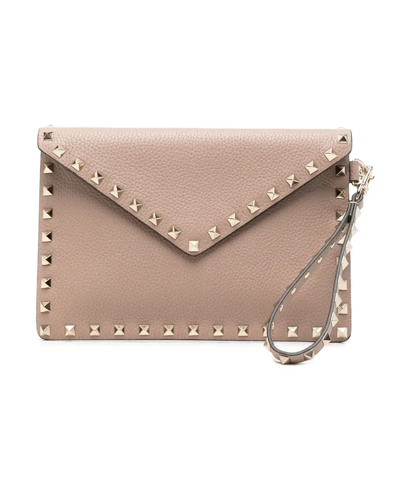 Valentino Garavani Mittelgroße Rockstud Tote Bag - Nude Nude