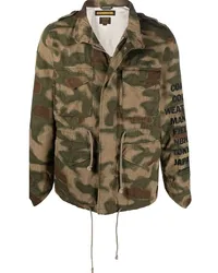 Neighborhood M-65 Jacke mit Camouflage-Print Grün