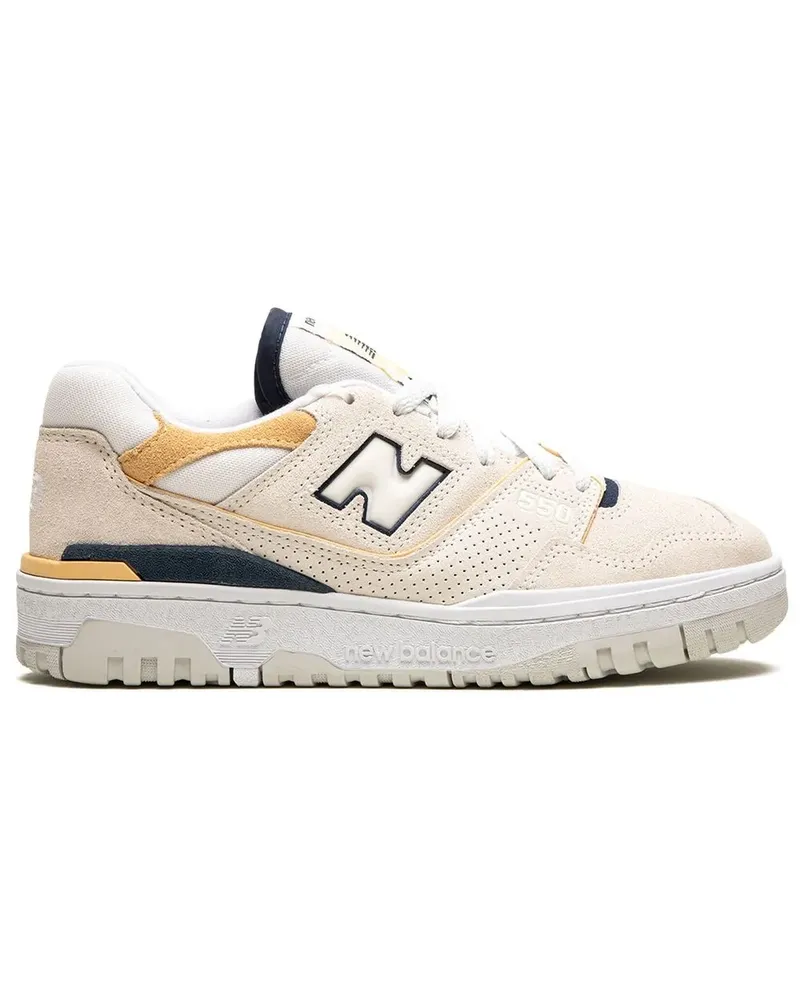New Balance 550 Creme Yellow Sneakers - Nude Nude