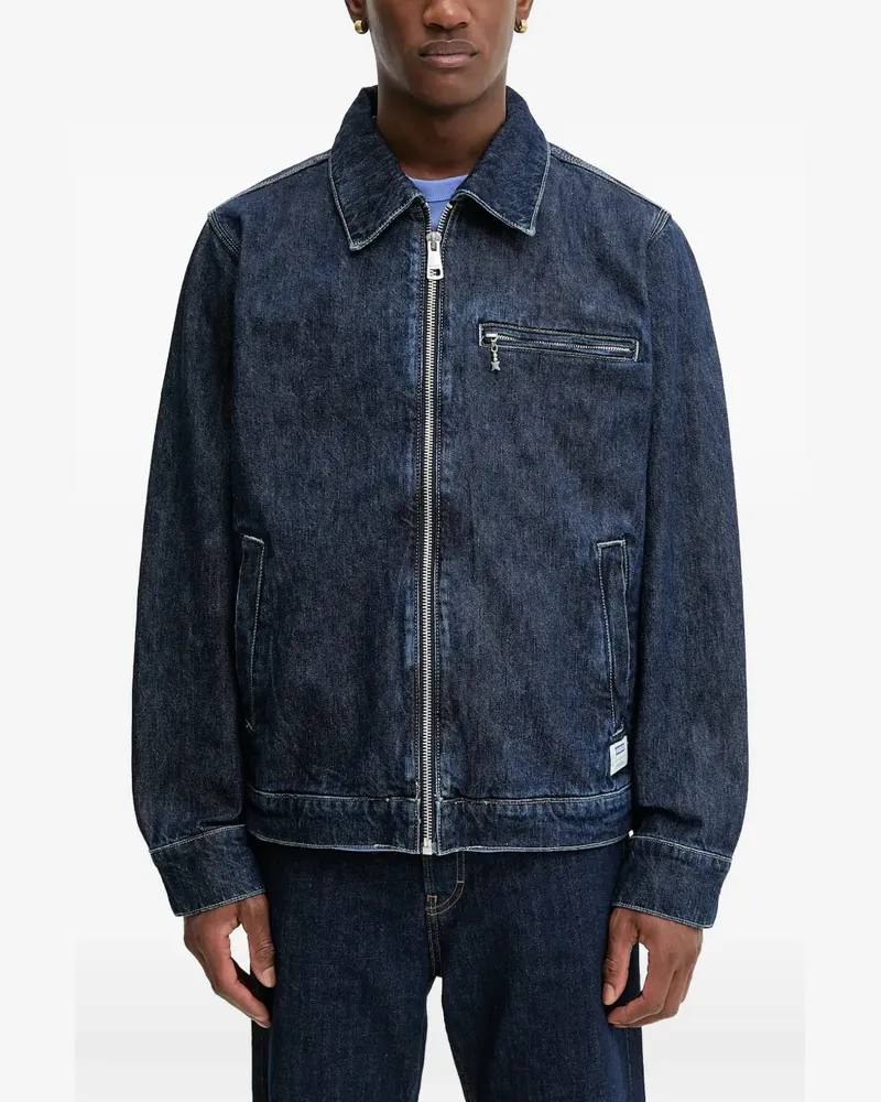 HUGO BOSS Elzo zip jacket - Blau Blau