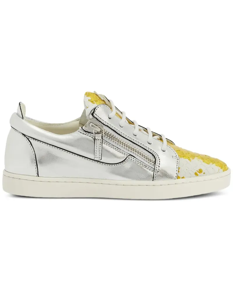 Giuseppe Zanotti Nicki Sneakers im Metallic-Look - Grau Grau
