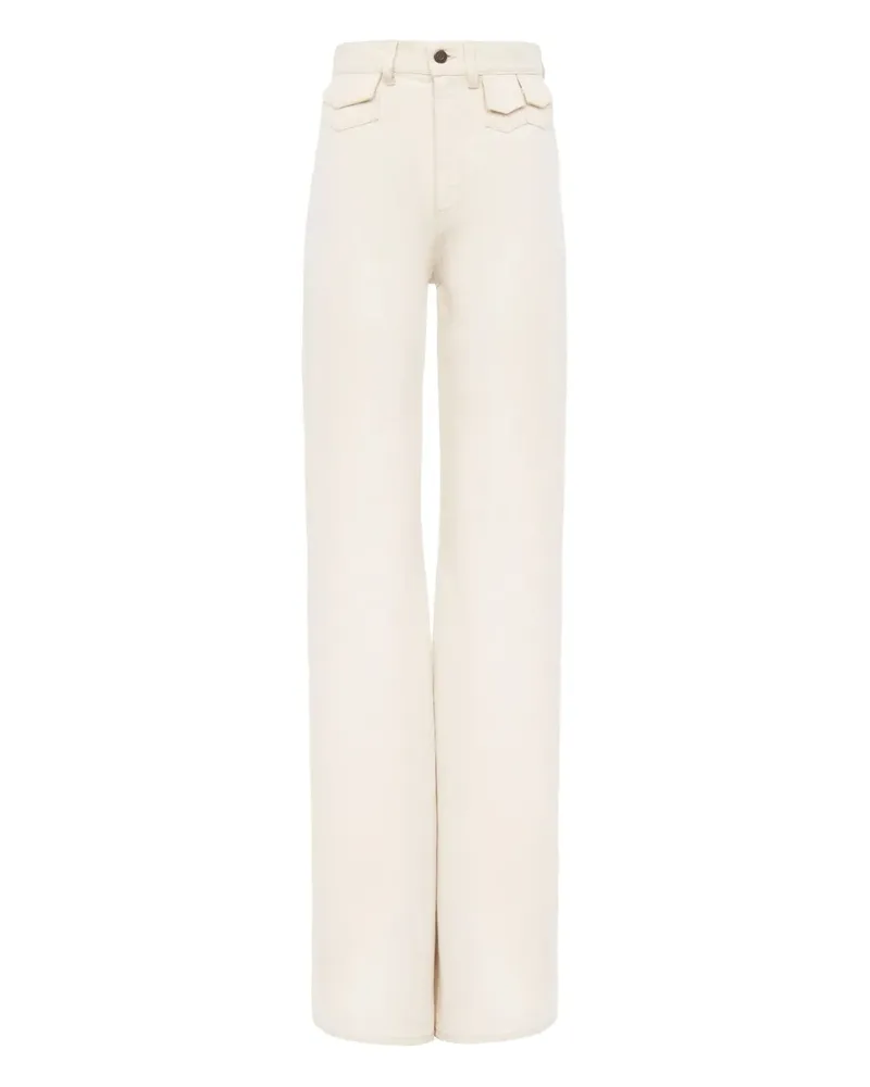 Chloé Jeans mit geradem Bein - Nude Nude