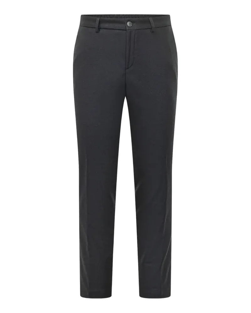 HUGO BOSS straight-leg trousers - Schwarz Schwarz