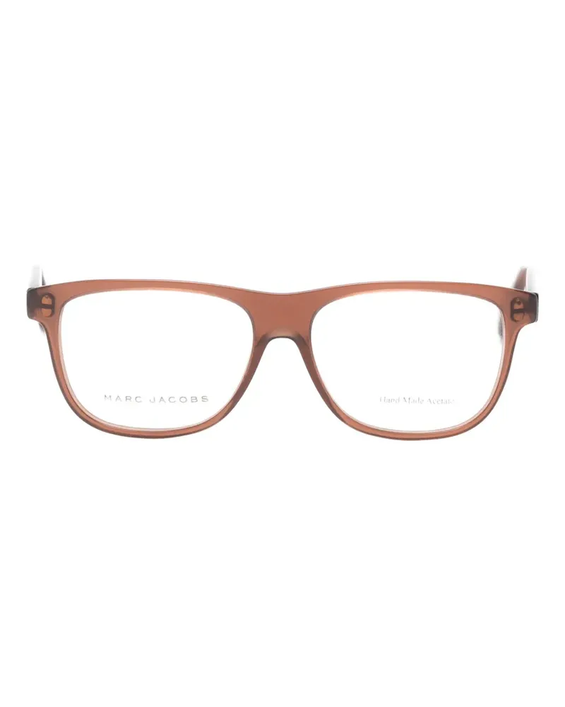 Marc Jacobs logo-engraved glasses - Braun Braun