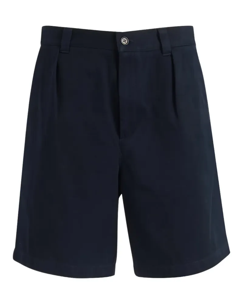 A.P.C. pleated bermuda shorts - Blau Blau