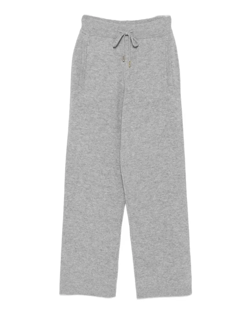 Maje drawstring knitted trousers - Grau Grau