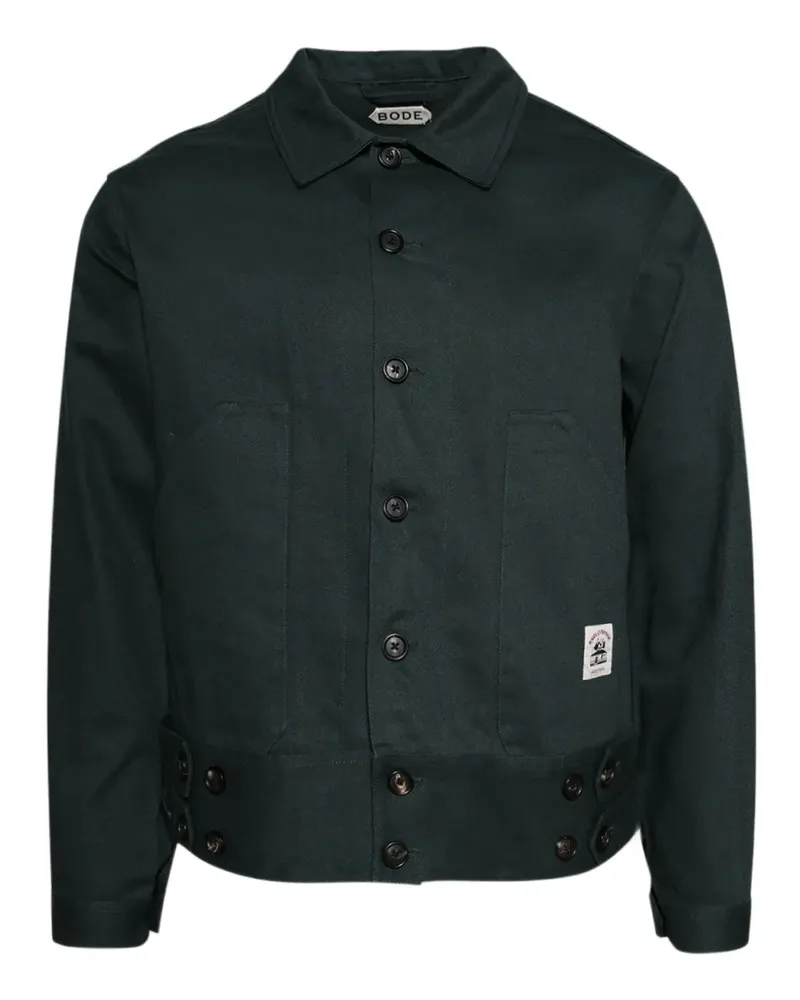 BODE Jacke mit seitlichen Laschen - Grün Grün