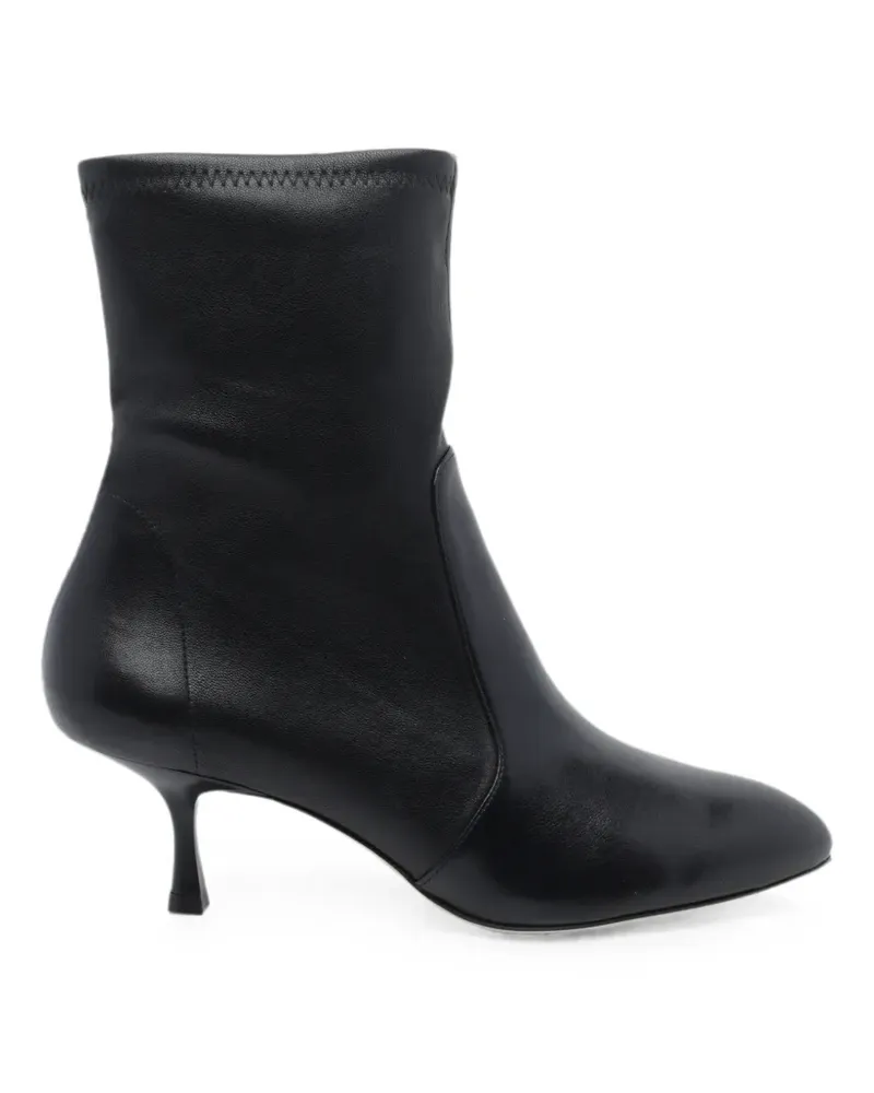 Stuart Weitzman Madison leather ankle boots - Schwarz Schwarz