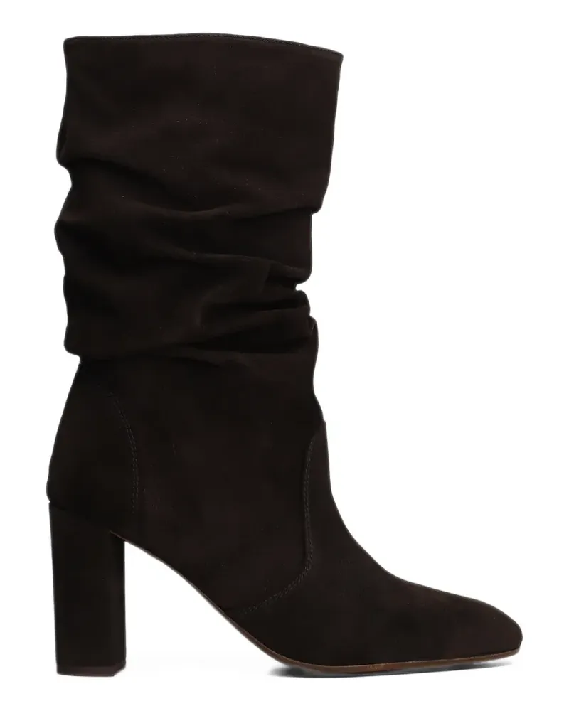Chie Mihara Eychel Stiefel aus Wildleder mit gerafftem Schaft - Braun Braun