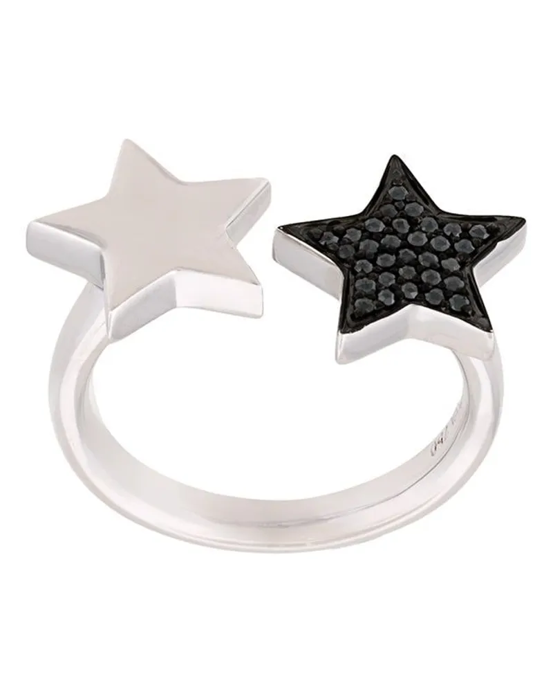 Alinka 18kt 'Stasia' Weißgoldring mit Diamanten - Metallic Metallic