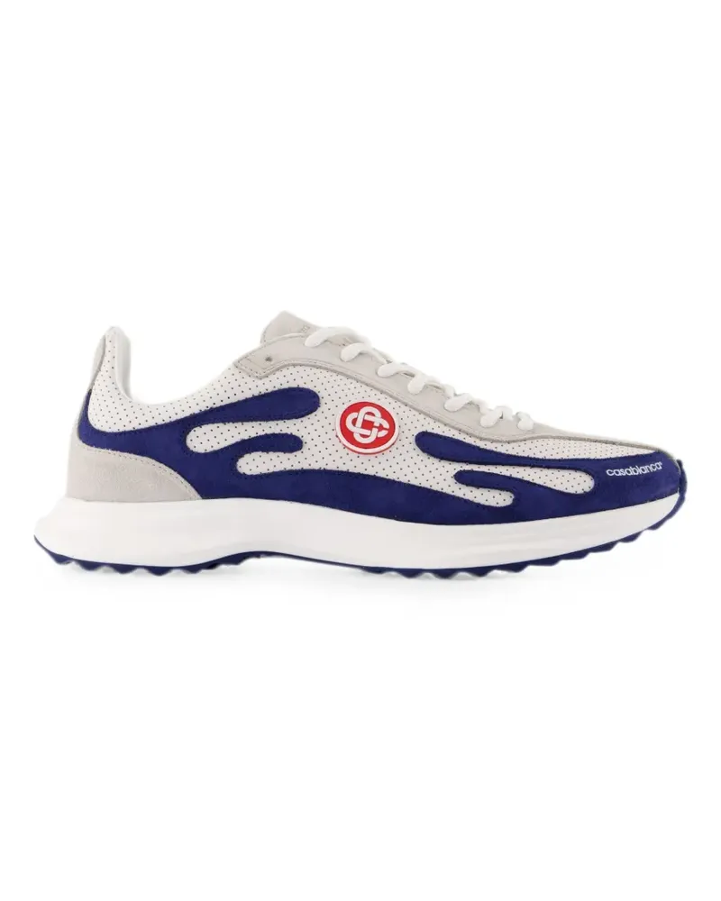 Casablanca Paris Stade logo-patch sneakers - Weiß Weiß
