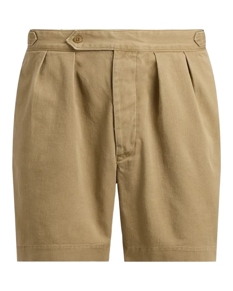 Ralph Lauren Shorts mit Bundfalten - Nude Nude