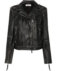 P.A.R.O.S.H. P.A.R.O H. Maverick Lederjacke Schwarz