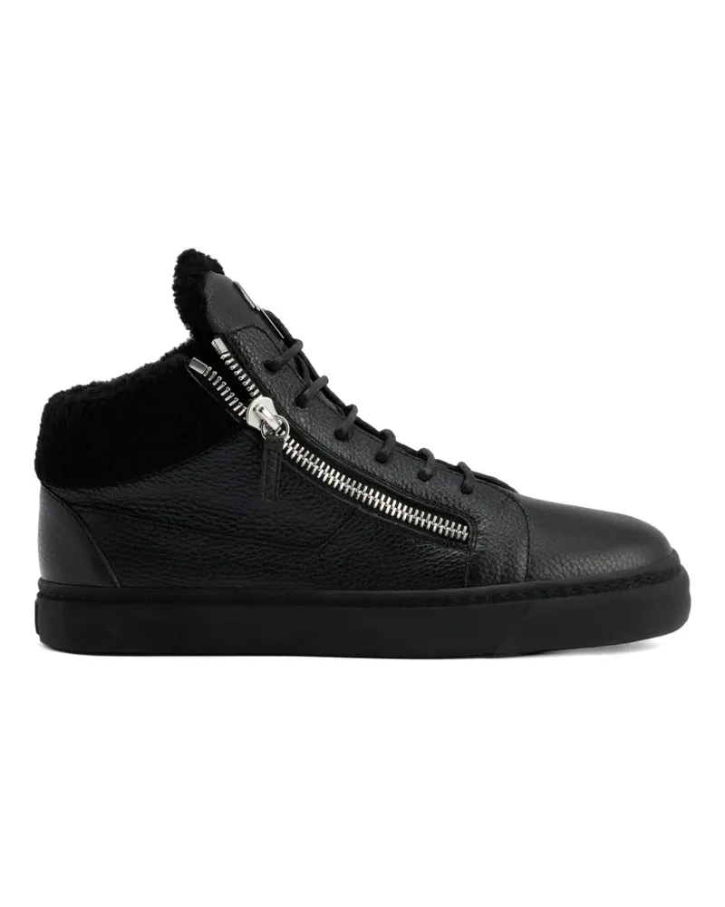 Giuseppe Zanotti Kriss Sneakers mit Reißverschluss - Schwarz Schwarz