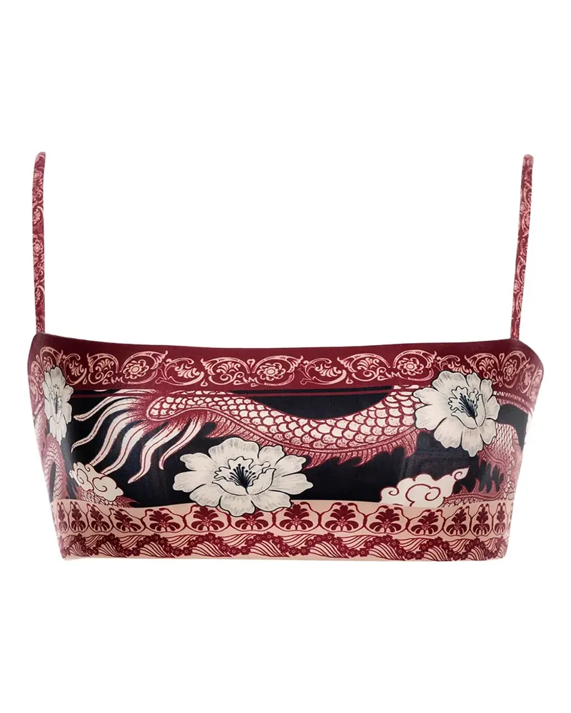 AGUA BENDITA Bikini mit Drachen-Print - MULTICOLOR Multicolor