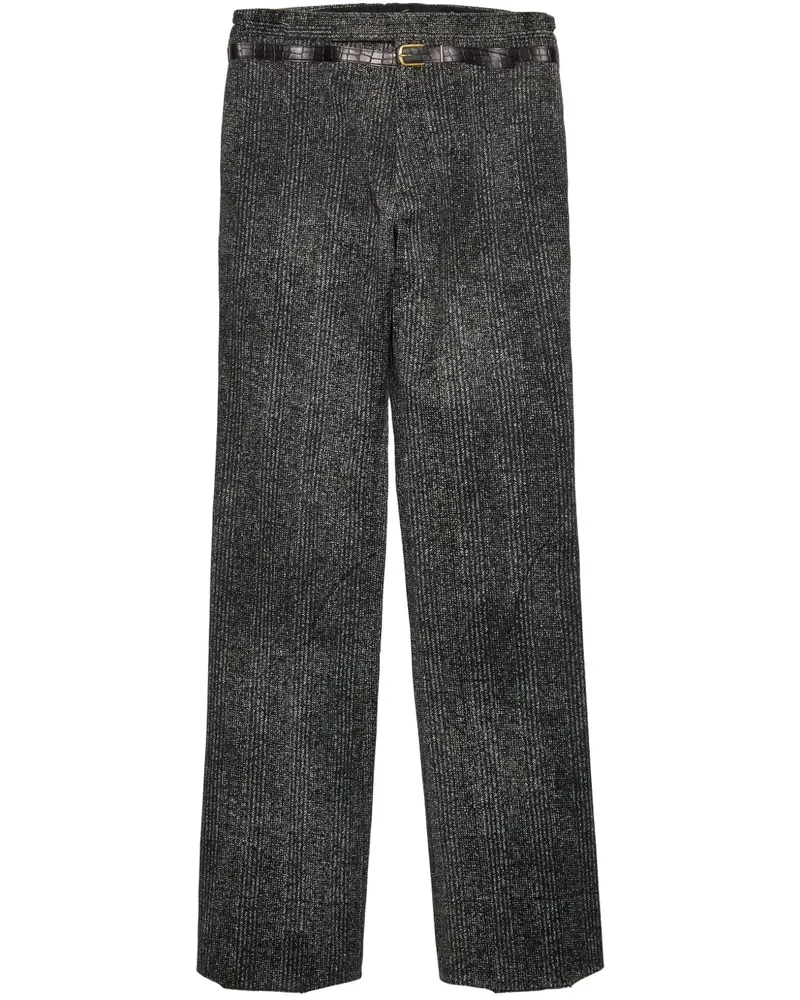 Prada Hose aus Gabardine - Grau Grau