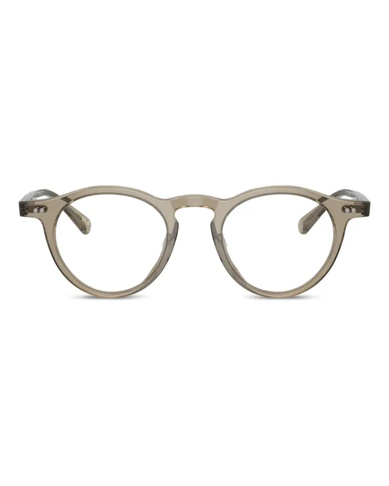 Oliver Peoples Brille mit rundem Gestell - Nude Nude