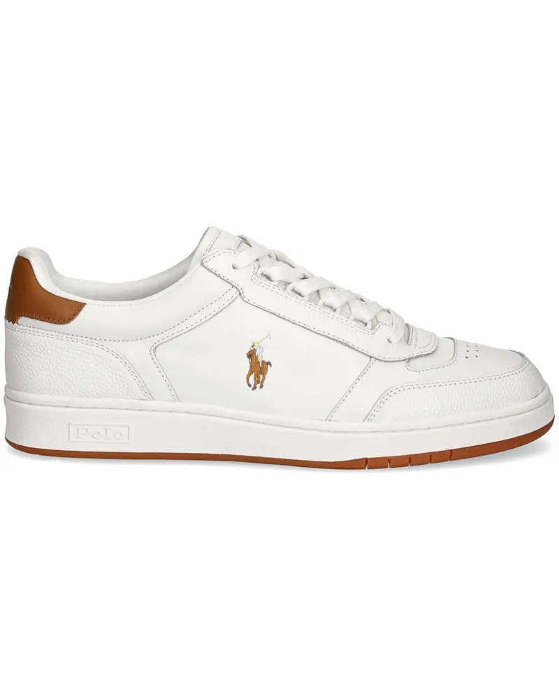 Ralph Lauren Court Sport Sneakers Weiß