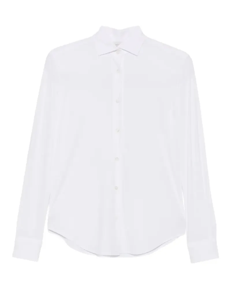 MAZZARELLI long-sleeve button-down shirt - Weiß Weiß