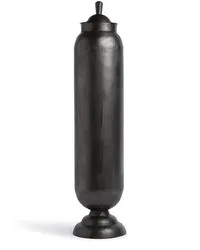 MAD et LEN Matte 'Gustave' Vase Schwarz