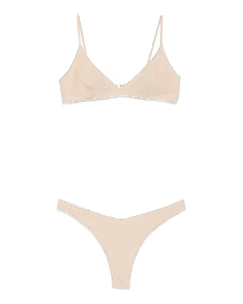 MC2 Saint Barth Paloma Overlock bikini - Nude Nude
